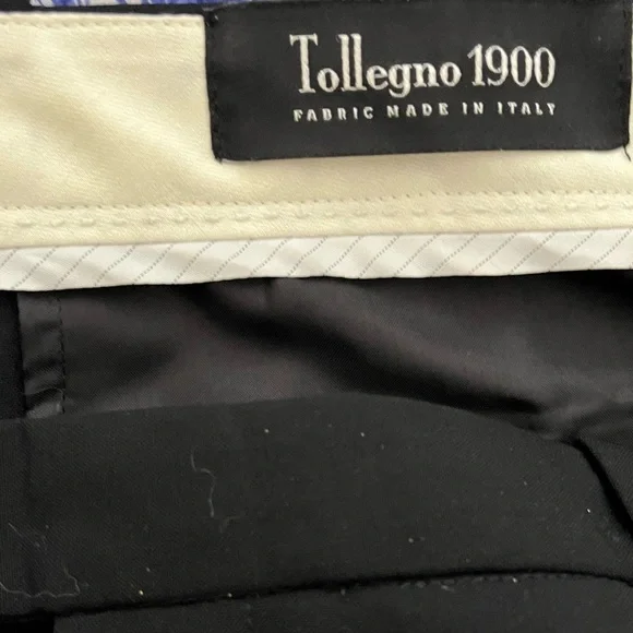 J. Crew Flat-Front Straight Leg Tollegno1900 Italian Fine Wool Fabric Trousers 8 - Picture 6 of 6